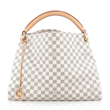 Louis Vuitton Artsy Handbag Damier MM white
