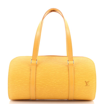 Louis Vuitton Soufflot Handbag Epi Leather