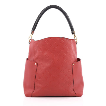 Louis Vuitton Bagatelle Hobo Monogram Empreinte Leather