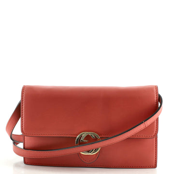 Gucci Icon Wallet on Strap Leather