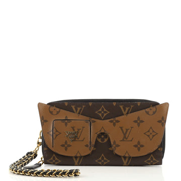 Louis Vuitton Shades Zippy Wallet Reverse Monogram Canvas
