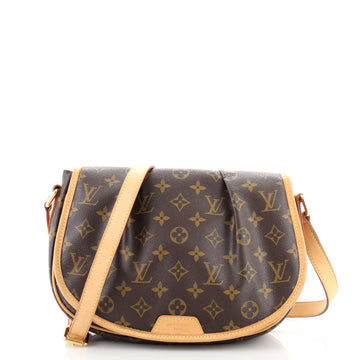 Louis Vuitton Menilmontant Handbag Monogram Canvas PM