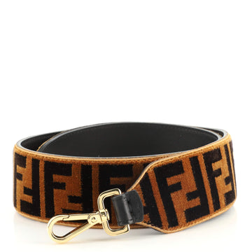 Fendi Strap You Shoulder Strap Zucca Velvet