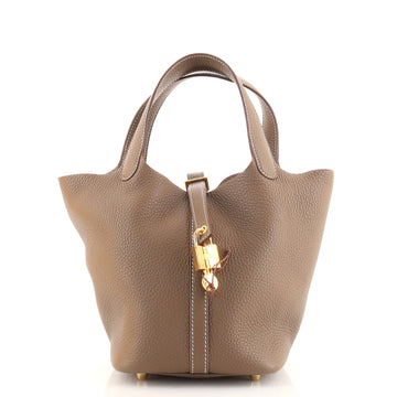 Hermes Picotin Lock Bag Clemence PM