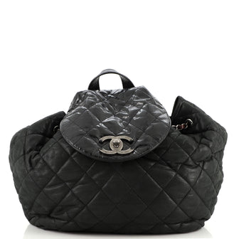 Chanel In The Mix Backpack Quilted Iridescent Calfskin