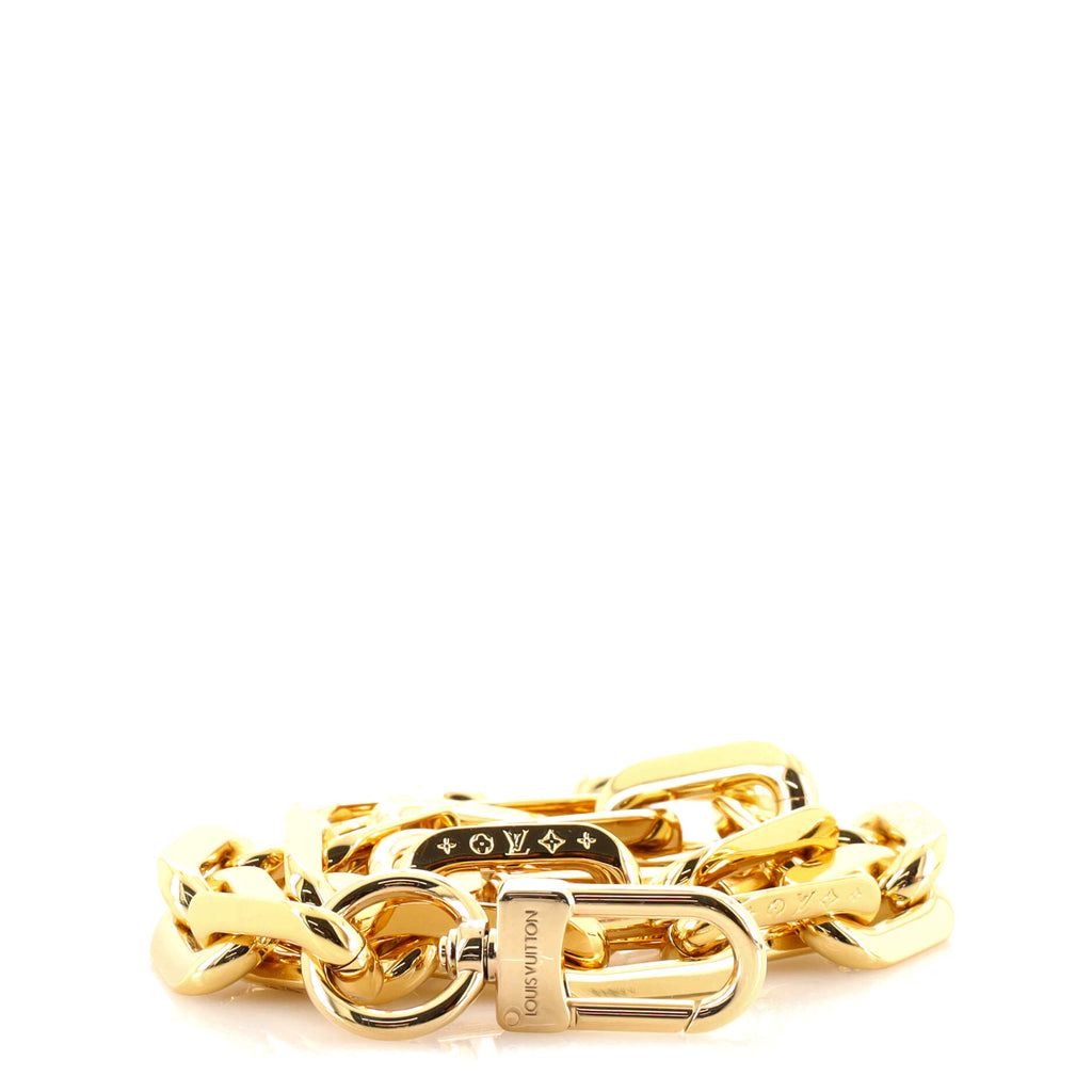 Louis Vuitton, Jewelry, Louis Vuitton Edge Necklace Coussin Chain Strap