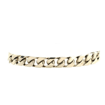 Gucci Interlocking G Chunky Chain Bracelet Sterling Silver
