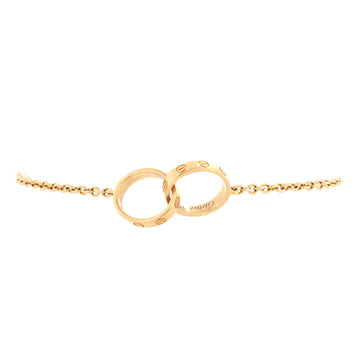 Cartier Love Interlocking Bracelet 18K Rose Gold