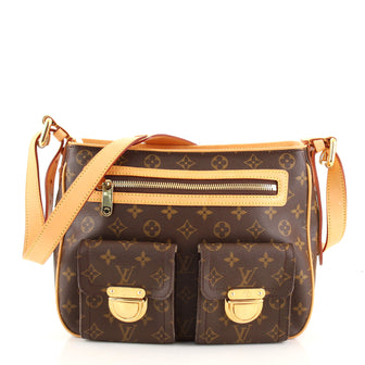 Louis Vuitton Hudson Handbag Monogram Canvas GM