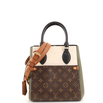 Louis Vuitton Fold Tote Monogram Canvas and Leather MM