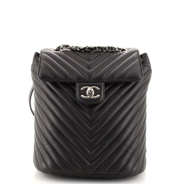 Chanel Urban Spirit Backpack Chevron Lambskin Small