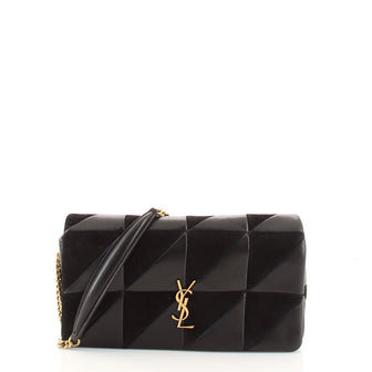 Saint Laurent Jamie 99 Shoulder Bag Quilted Leather and Suede Medium