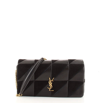 Saint Laurent Jamie 99 Shoulder Bag Quilted Leather and Suede Medium