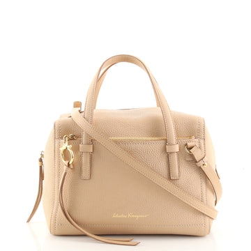 Salvatore Ferragamo Amy Boston Bag Leather Medium