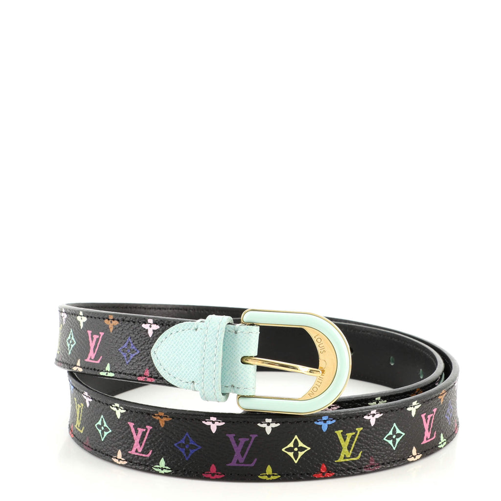 Louis Vuitton, Accessories, Louis Vuitton Multicolor Monogram Belt