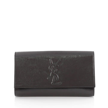 Saint Laurent Belle de Jour Clutch Leather Large