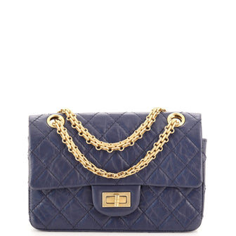 Chanel Reissue 2.55 Flap Bag Quilted Aged Calfskin Mini