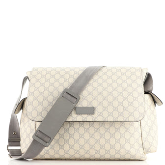 Gucci Diaper Bag GG Coated Canvas
