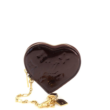 Louis Vuitton Heart Coin Purse Monogram Vernis