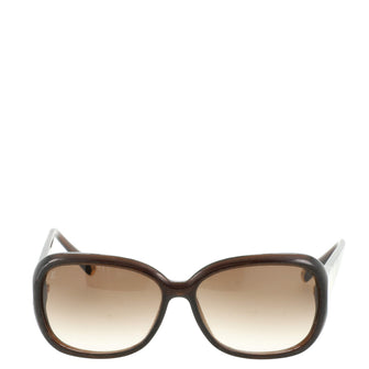 Louis Vuitton Obsession Rectangular Sunglasses Glitter Acetate GM