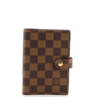 Louis Vuitton Ring Agenda Cover Damier PM