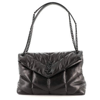 Saint Laurent LouLou Puffer Shoulder Bag Quilted Leather Medium