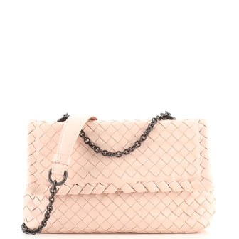 Bottega Veneta Olimpia Crossbody Bag Intrecciato Nappa Baby