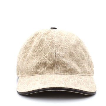 Gucci Web Baseball Hat GG Canvas