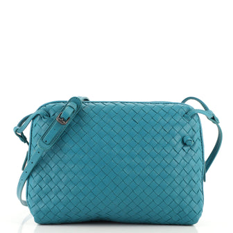 Bottega Veneta Double Compartment Pillow Crossbody Bag Intrecciato Nappa Medium