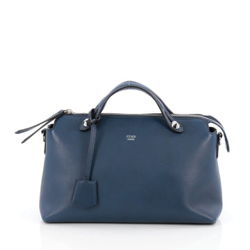 Fendi By The Way Satchel Calfskin Small blue