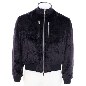 Christian Dior Men's Technical Bomber Jacket Velvet