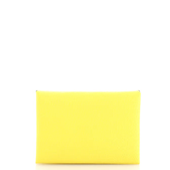 Hermes Calvi Duo Card Holder Chevre Mysore