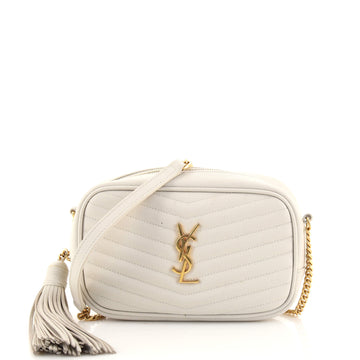 Saint Laurent Lou Camera Bag Matelasse Chevron Leather Mini