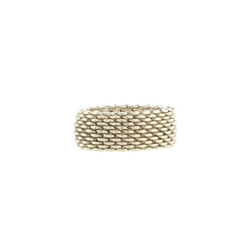 Tiffany & Co. Somerset Ring Sterling Silver Wide