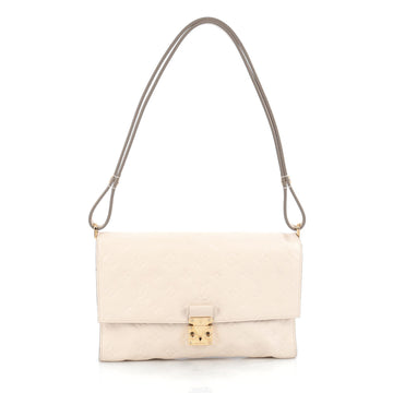 Louis Vuitton Fascinante Handbag Monogram Empreinte Leather Neutral