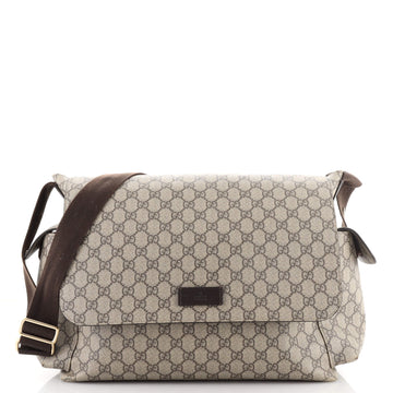 Gucci Diaper Bag GG Coated Canvas