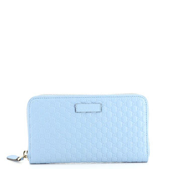 Gucci Zip Around Wallet (Outlet) Microguccissima Leather Long