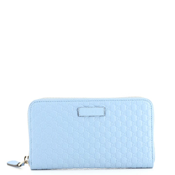 Gucci Zip Around Wallet (Outlet) Microguccissima Leather Long