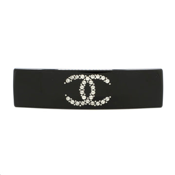 Chanel CC Barrette Crystal Embellished Resin