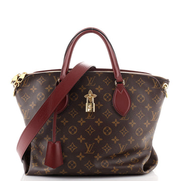 Louis Vuitton Flower Zipped Tote Monogram Canvas MM