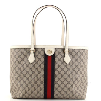 Gucci Ophidia Shopping Tote GG Coated Canvas Medium