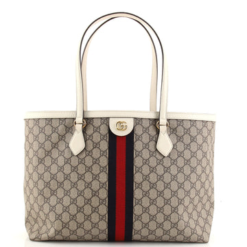 Gucci Ophidia Shopping Tote GG Coated Canvas Medium
