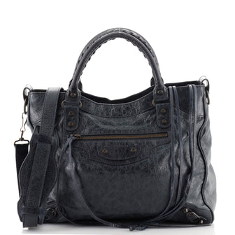 Balenciaga City Classic Studs Bag Leather Medium