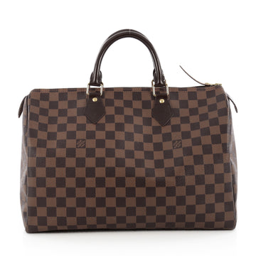 Louis Vuitton Speedy Handbag Damier 35 brown
