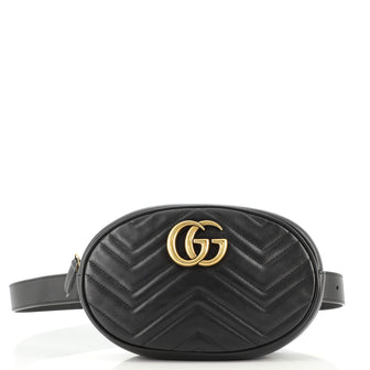 Gucci GG Marmont Belt Bag Matelasse Leather