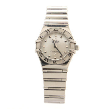 Omega Constellation My Choice Quartz Watch Stainless Steel and Mother of Pearl 22