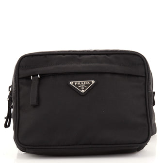 Prada Montagna Belt Bag Tessuto Small