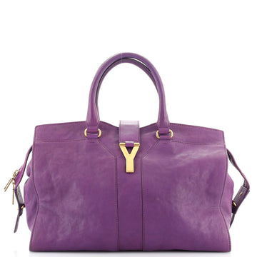 Saint Laurent Chyc Cabas Tote Leather Medium