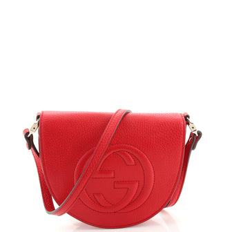 Gucci Soho Kid's Flap Crossbody Bag Leather Mini
