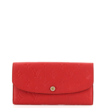 Louis Vuitton Emilie Wallet Monogram Empreinte Leather